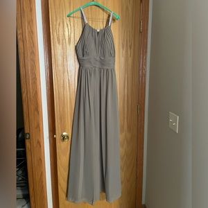 Christina Wu Bridesmaid Dress Size:6 Color: Java